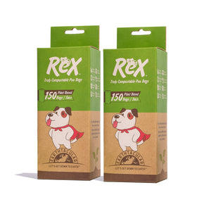 300 Certified Compostable Poo Bags