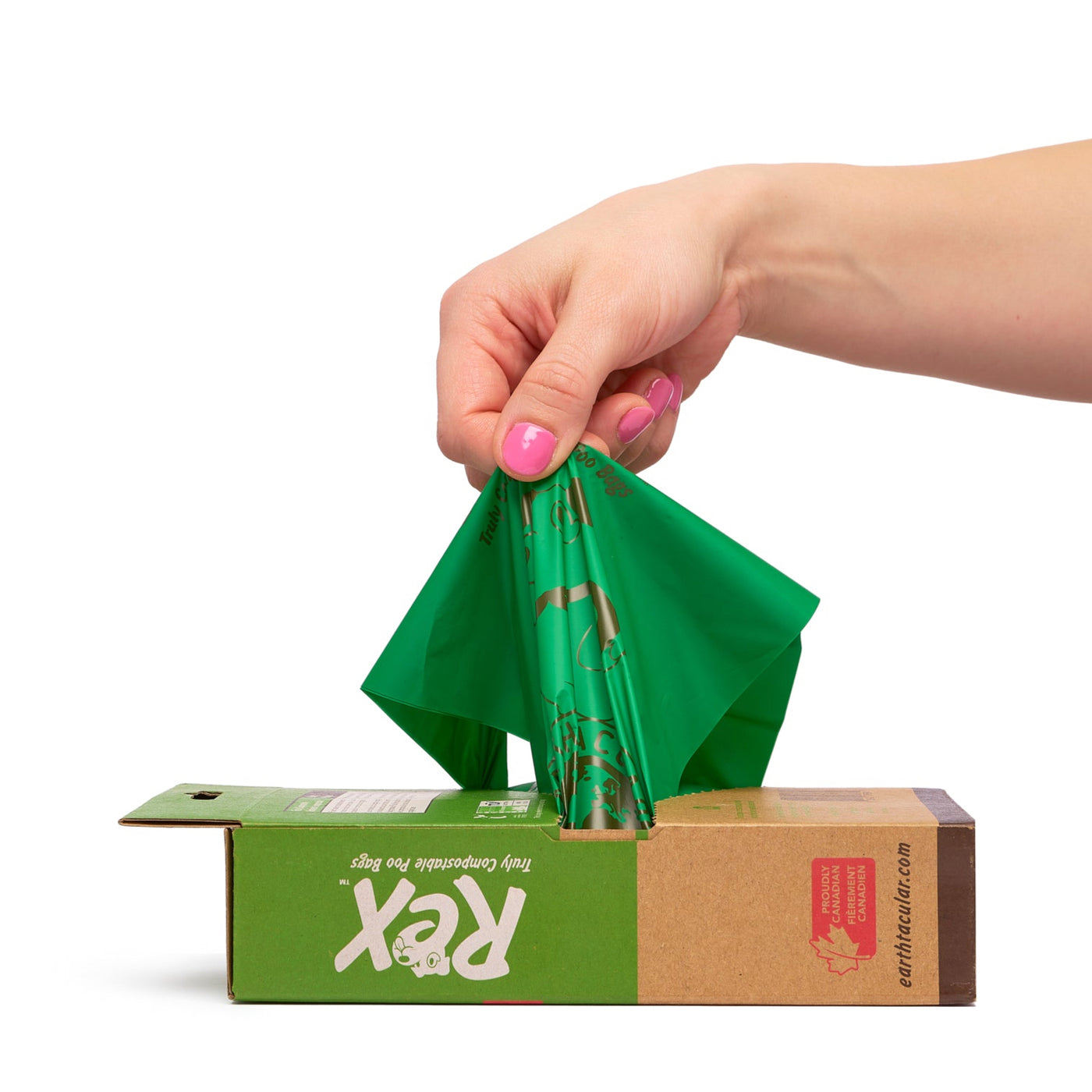 90 Certified Compostable Handle Bags