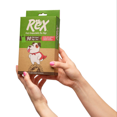 90 Certified Compostable Handle Bags