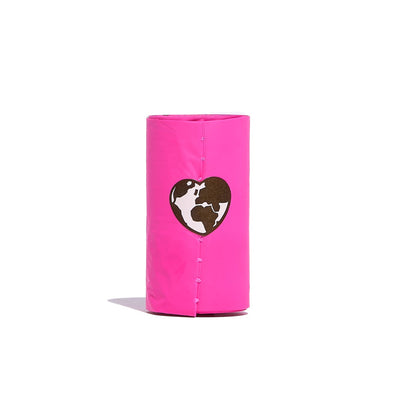 84 Certified Compostable Petite Pink Bags